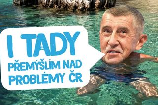 Babiš se opálil a točí čím dál zmatenější videa. Mrzí ho, že tu nevládl už od revoluce... | Události Luďka Staňka